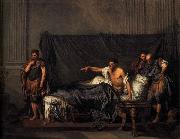 Jean Baptiste Greuze Septimius Severus and Caracalla USA oil painting artist
